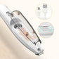 Pets Paw Trimmer with Powerful Suction Vacuum, Cordless Pet Grooming Kit with Hair Collection, LED Light, Low Noise, Small Dog Clippers for Face, Paws, Ears, Eyes, Feet