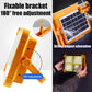 🏕️☀️Solar Rechargeable LED Work Light - 288 Super Bright 5730 Beads Floodlight, USB & Type-C Charging, 5 Lighting Modes, IP65 Waterproof Portable Solar Outdoor Lights, Work Accessories for Survival Camping