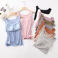 🎁 Hot Sale 50% OFF 👉 Women's Classic Solid Color Tank Top with Built-in Bra 🎉