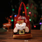🎅✨ 3D Santa Linen Candy Bags – 50% OFF! Reusable with handles, Christmas Eve goodie pouches – festive party favor sacks. 🎄