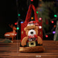🎅✨ 3D Santa Linen Candy Bags – 50% OFF! Reusable with handles, Christmas Eve goodie pouches – festive party favor sacks. 🎄