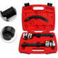 🔧⚙️ Coil Spring Compressor Tool Set – 50% OFF! Protective sliding track, anti-slip handle, high-temperature forged – safe suspension repairs. 💪