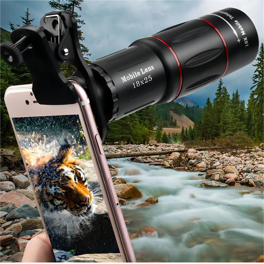📷🔭 Telephoto Lens Kit with Clip Mount for Smartphones – 50% OFF! Zoom in close, capture every detail – perfect for travel, sports & concerts. 🔥✨