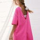 💐50% OFF ! Open-Back Romper – Slimming Fit, Casual Elegance 💃