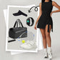 🔥Summer Hot Sale 50% OFF💕Women's Solid Knot Wrap Sports Tank Romper🏃‍♀️Casual Sportswear