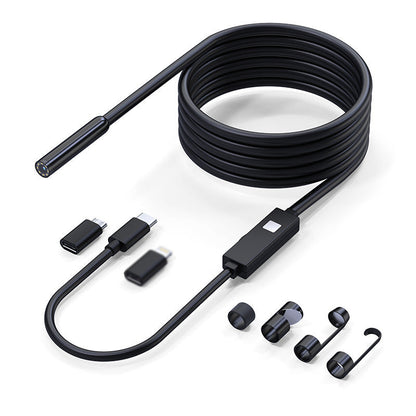 📱 LIMITED-TIME 50% OFF! 🔍Waterproof HD Endoscope Camera – 200W HD, 8mm probe. Type-C/Micro/Lightning – plug & play with 99% phones. Ideal for tight spaces! 🔌