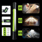 🛠️⚡ Rechargeable LED Work Light with Hook – 50% OFF! 3 modes, dual 2600mAh batteries, 3+ hours runtime – tough & portable.