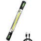 🛠️⚡ Rechargeable LED Work Light with Hook – 50% OFF! 3 modes, dual 2600mAh batteries, 3+ hours runtime – tough & portable.