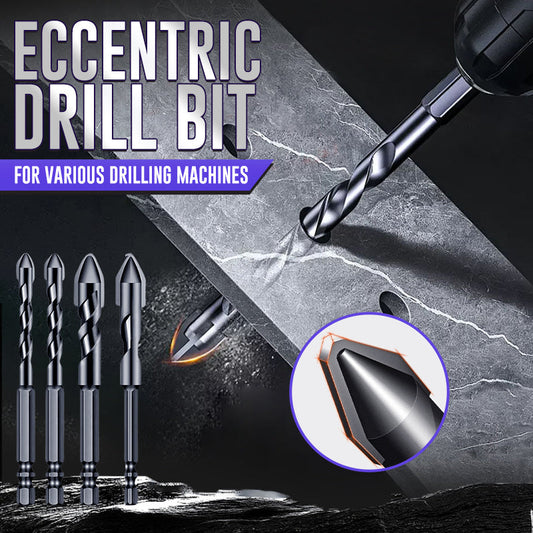 Eccentric Drill Bit 🔩 Adjustable Offset, Perfect for Enlarging Holes & Perfect Hinge Alignment 🛠️