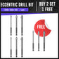 Eccentric Drill Bit 🔩 Adjustable Offset, Perfect for Enlarging Holes & Perfect Hinge Alignment 🛠️