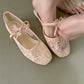 🩰Last Day Special Price:£ 16.99!!!💃Elegant Mesh Ballet Shoes with Bow