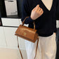 👜 Women's Mini Top Handle Crossbody Bag – 3-Way Wear | Large Capacity PU Leather Handbag | Smooth Zipper Closure | Chic & Compact Daily Purse ✨
