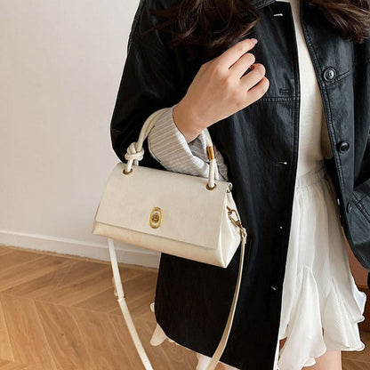👜 Women's Mini Top Handle Crossbody Bag – 3-Way Wear | Large Capacity PU Leather Handbag | Smooth Zipper Closure | Chic & Compact Daily Purse ✨