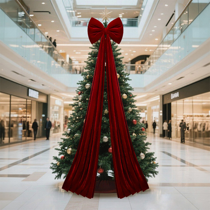🔥Xmas Pre-Sale 50% OFF🎀🎄Christmas Bow Ornament with Long Ribbons bowknot🎅Ready for Christmas!🌟 Shopping Frenzy: Entire Store 50% OFF!💖