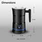 🎁New arrival 50% OFF☕  4-in-1 Electric Milk Frother & Heater | Barista-Style Coffee at Home