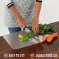 🔥50K+ SOLD!⚡🎁 Stainless Steel Countertop Chopping Board