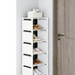 🎁New arrival 50% OFF💥Vertical Shoe Rack for Entryway – Space-Saving Design, Sturdy Metal Frame & Easy Assembly 👟