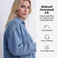 💐50% OFF ! Denim Shirt Jacket – Perfect for Layering in Cool Weather 🍂🧥【Limited Offer】