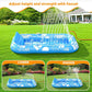🥳2026 HOT SALE🥳💞50K+ SOLD!😎💦 63% OFF! Inflatable Tanning Pool Lounger – Smart spray cools you automatically. Detachable pillow, cup holders & safety handles. Holds 2 adults (350lb). Perfect for garden or beach! 🏖️🌞