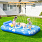 🥳2026 HOT SALE🥳💞50K+ SOLD!😎💦 63% OFF! Inflatable Tanning Pool Lounger – Smart spray cools you automatically. Detachable pillow, cup holders & safety handles. Holds 2 adults (350lb). Perfect for garden or beach! 🏖️🌞