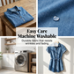 🔥50% OFF!👗Women's Casual Denim Shirt Dress with Drawstring Waist