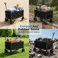 🔥2026 Hot sale 50% OFF🔥Collapsible Wagon Cart with Wheels