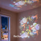 💞60K+ SOLD!🌊 Ocean Wave Projector Light – Dynamic Rotating Aurora, Adjustable Brightness, Rechargeable