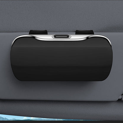 🕶️ Car Sun Visor Glasses Storage Box | Universal Fit, Protects Sunglasses – Cash on Delivery ✅