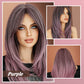 📢📢50% OFF !! ⏰Nice gift*Wig long hair Layered bangs wigs