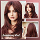 📢📢50% OFF !! ⏰Nice gift*Wig long hair Layered bangs wigs