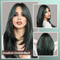 📢📢50% OFF !! ⏰Nice gift*Wig long hair Layered bangs wigs
