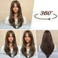 📢📢50% OFF !! ⏰Nice gift*Wig long hair Layered bangs wigs