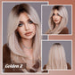 📢📢50% OFF !! ⏰Nice gift*Wig long hair Layered bangs wigs
