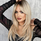 📢📢50% OFF !! ⏰Nice gift*Wig long hair Layered bangs wigs