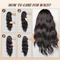 📢📢50% OFF !! ⏰Nice gift*Wig long hair Layered bangs wigs