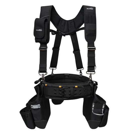 Limited-Time Offer: Combination Tool Belt Set 🔧 Reinforced Loops, Spacious Pouch & Fully Adjustable for All-Day Wear 🛠️