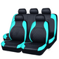 🚗 50% OFF! 9-Piece Universal Fit Leather Car Seat Cover Set