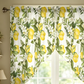 🌿 Botanical Print Rod Pocket Window Curtains 🌸 Privacy Meets Soft, Filtered Light ☀️