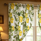 🌿 Botanical Print Rod Pocket Window Curtains 🌸 Privacy Meets Soft, Filtered Light ☀️