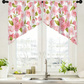 🌿 Botanical Print Rod Pocket Window Curtains 🌸 Privacy Meets Soft, Filtered Light ☀️
