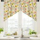 🌿 Botanical Print Rod Pocket Window Curtains 🌸 Privacy Meets Soft, Filtered Light ☀️