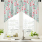 🌿 Botanical Print Rod Pocket Window Curtains 🌸 Privacy Meets Soft, Filtered Light ☀️