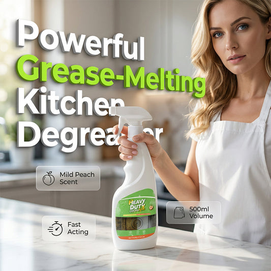 🥳HOT SALE🥳💞49K+ SOLD! Degreaser Spray – From £13.99! Melts grease fast, peach scent & versatile. Sparkling kitchen – grab yours! ✅
