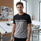 Men's Color-Block Crew Neck T-Shirt