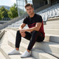 Men's Color-Block Crew Neck T-Shirt