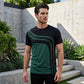 Men's Color-Block Crew Neck T-Shirt