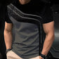 Men's Color-Block Crew Neck T-Shirt