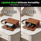 Portable Power Bank with Integrated Charging Cable