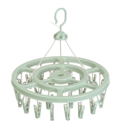 🔥While Supplies Last 50% OFF!🎉 24-Clip Windproof Laundry Hanger – Dry Smarter 🧺