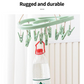 🔥While Supplies Last 50% OFF!🎉 24-Clip Windproof Laundry Hanger – Dry Smarter 🧺